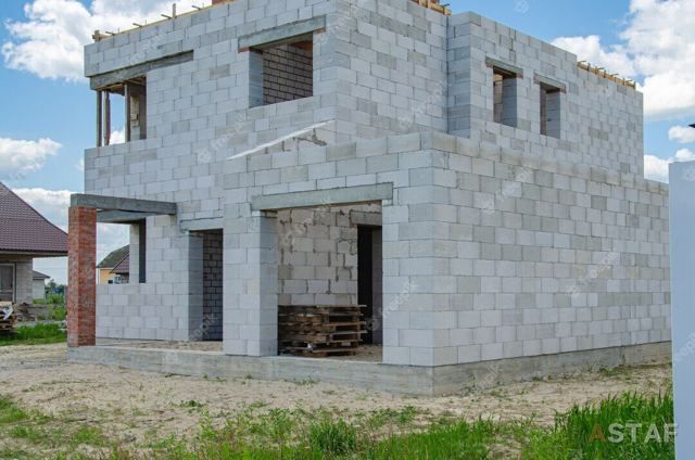 Дом из блока: коробка