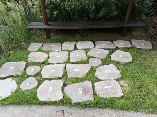 Ландшафт, участок, кострища